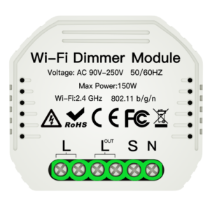 Hidden Wi-Fi Smart Dimmer Switch Module