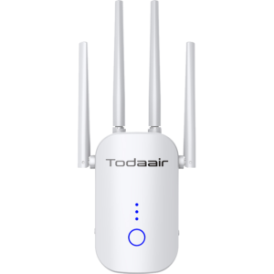 TODAAIR WiFi Extender 1200Mbps Signal Booster Range Repeater