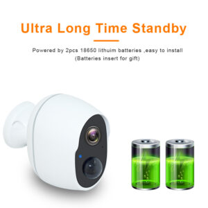 Outdoor Night Vision Low Power Waterproof Wifi Smart Battery Camera Wireless Security Camera HD 1080P