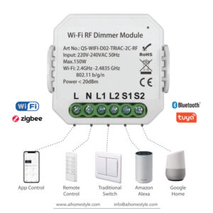 2 Gang Wi-Fi Triac Dimmer