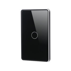 US Standard Zigbee（1 gang）Smart Touch Switch（Aluminum Alloy Frame）