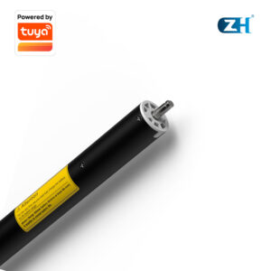 ZH Smart Blind Tubular Motor 25mm Battery DC Driver for Roller Blind, Support Solar Panel Recharging with Wi-Fi Version