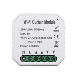 Wi-Fi Curtain Switch Module 10A Voice control Surpport Amazon Alexa &Google Assistant