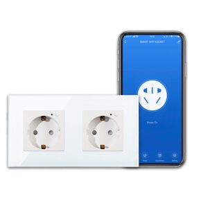 Bingoelec Tuya Wi-Fi Smart Socket 16A Germany Socket with Monitor