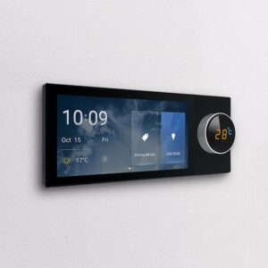 UEMON Smart Home Multi-functional Touch Screen Control Panel 6” Central Control for Intelligent Scenes Smart Devices