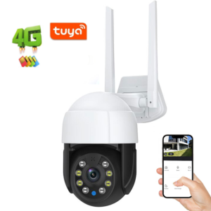 New Arrivals Tuya Smart 4G SIM Card 3MP 5MP IP Camera PTZ  HD Outdoor Wireless WIFI Camera 2MP Speed Dome