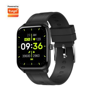 Cavo Smart Supports Alexa Built-in Tuya IoT Control Health Monitoring 1.69inch Full Touch Large Screen Smart Watch