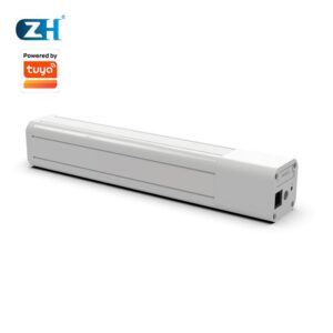 ZH Smart Curtain Motor ZM83EL Battery Rechargeable for Motorized Sliding Curtain Alexa with Zigbee Function
