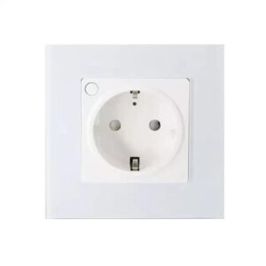 WiFi EU Smart Wall Socket  220v Standard Electrical Sockets Russia Spain Plug Smart Life With Alex Google Home