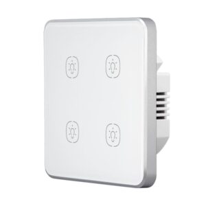WiFi Touch Light Switch without Neutral 4GangWorks with Amazon alexa and Google home_copy_copy_copy_copy