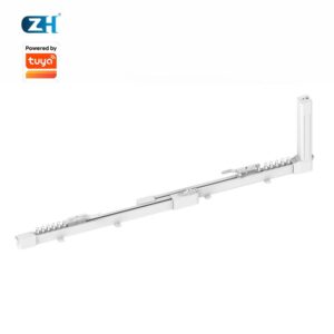 ZH Smart Curtain Motor ZM83E Motorized Retractable Curtain Track Kit for Electric Sliding Curtain with Wi-Fi Version