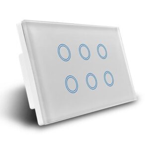 6gang AU Standard SAA Smart Wi-Fi / Zigbee Switch Compatible with Voice Control