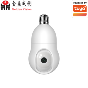 4MP E27 Bulb Indoor Pan Tilt Camera , Starlight, Motion Detection 2 Way Audio Human Body detection Google Alexa