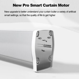 Battery Curtain Motor ZigBee Rechargeable Motorized Curtain Motors Compatible With Google Home System & Alexa Voice