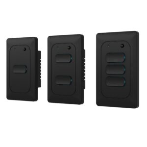 No Neutral 10A Zigbee US 1 gang Button Switch US standard dimmable switch  New design Black white