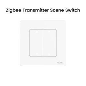 MOES New Star Ring Smart ZigBee3.0 Push Button Scene Switch 4 Gang Free Sticker Wireless Light Touch Dimmer Battery Po