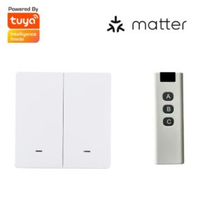 No Neutral 16A Zigbee EU 1 Gang Mouse-click Button Switch