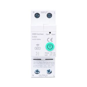 1P 63A TUYA ZIGBEE Life APP Recloser with Metering Leakage Protection WiFi Circuit Breaker