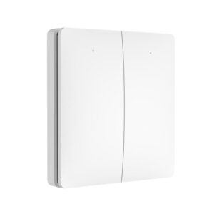 ZigBee self powered wireless Scene Switch 2 Gang