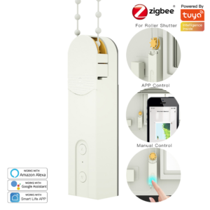 UEMON Smart Home ZigBee 3.0 Smart DIY Motorized Window Curtain Switch Roller Blinds Shutter Motor Driver Robot