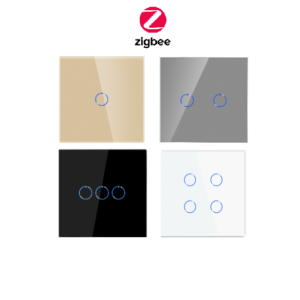 Bingoelec Wholesale Smart Touch Home Wall Wifi Connect Light 220V 1 2 3 Gang Tuya Zigbee Switch