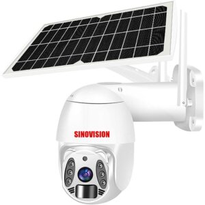 4G Outdoor Powered Cellular Security Camera 3g Powered Ptz lte Battery Cctv Surveillance 4g Sim Card Solar Camera