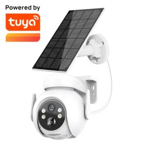 2MP WIFI New Mini 3.5W Solar Panel With 7800mah Battery PIR Outdoor PTZ IP Camera