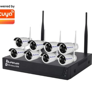 8CH  Wireless 2MP 3MP 5MP  H.265+ Wireless Surveillance IP NVR Kit CCTV Camera Kit