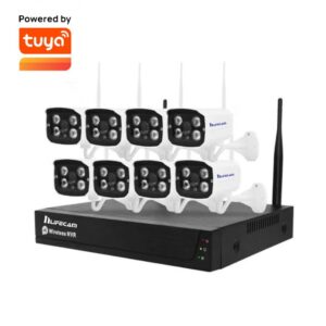 8CH 2MP 3MP 5MP CCTV Wireless NVR Surveillance System IP Camera Kit IP66