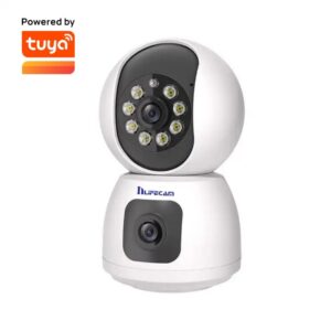 Indoor Smart Life APP 3MP+3MP Mini PTZ IP Camera