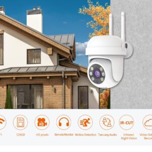 2MP/3MP/4MP/5MP Smart Outdoor WIFI IP Camera PTZ Network Camera