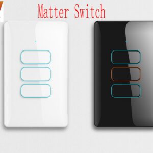 Machanizam light switch US standard Matter smart home Touch switch wifi switch matter switch wall switch our plug tuya