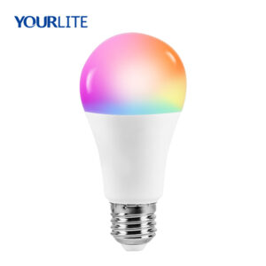 Smart Wi-Fi LED Bulb  RGB CCT Adjustable Dimmable A60 11W Intelligent RGBW Color